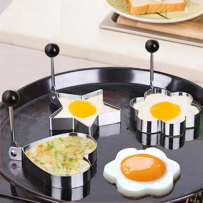 Stainless Steel Egg/Pancake Moulds
