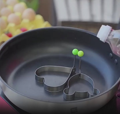 Stainless Steel Egg/Pancake Moulds